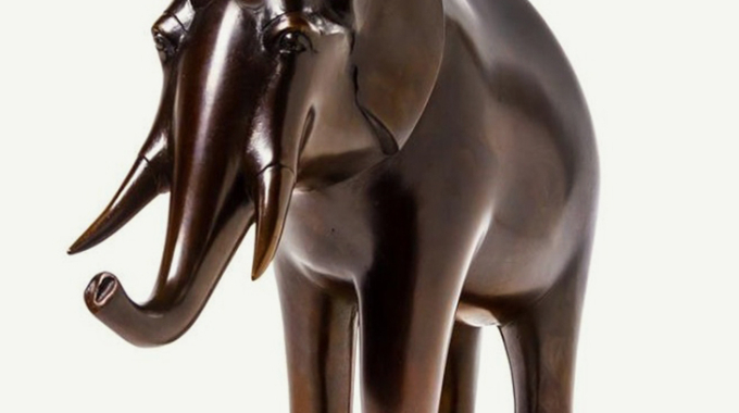 Bronze Elephant, By Francois-Xavier Lalanne