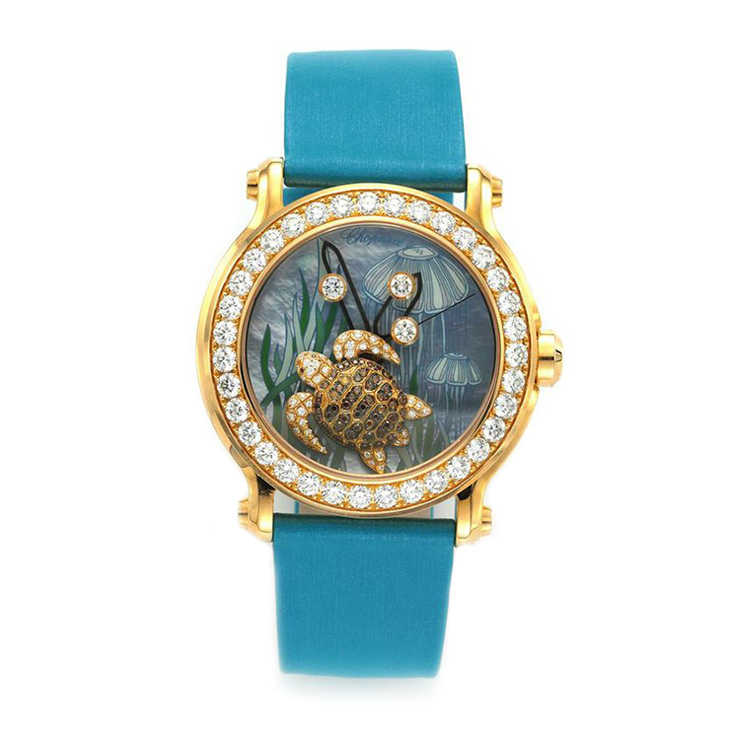150th Anniversary Animal World Collection 18k Rose Gold Wristwatch, by Chopard