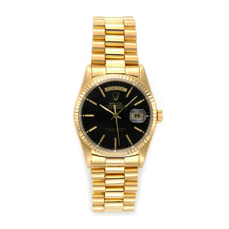 An 18k Gold Day-Date President, circa 1985, by Rolex