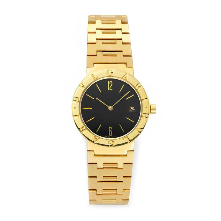 An 18k Gold Bulgari Watch, 33mm, circa 1990