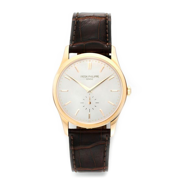 A Rose Gold Calatrava no. 5196R, by Patek Philippe