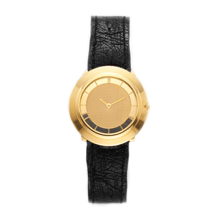 A Gold Wristwatch, by Boucheron, circa 1960
