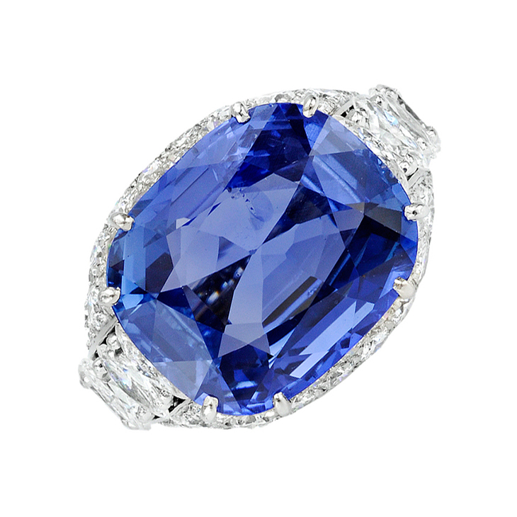 FD Gallery | A Ceylon Sapphire and Diamond Ring, by Cartier