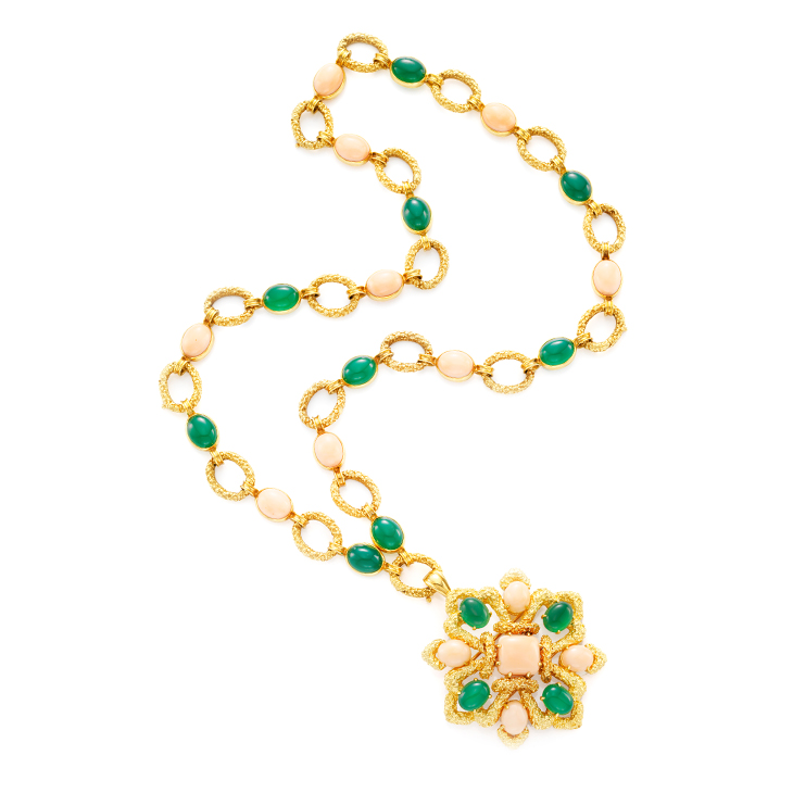 FD Gallery | Chrysoprase and Gold Sautoir, by Van Cleef & Arpels, circa ...