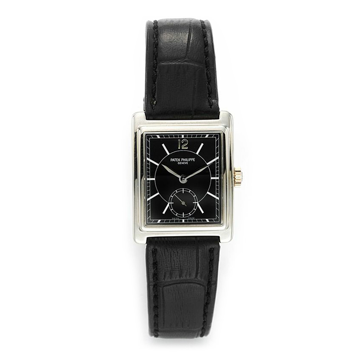 Patek Philippe: An 18k White Gold Gondolo Ref. 5010G Wristwatch