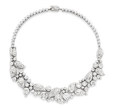 FD Gallery | A Diamond and Platinum Necklace, by Suzanne Belperron