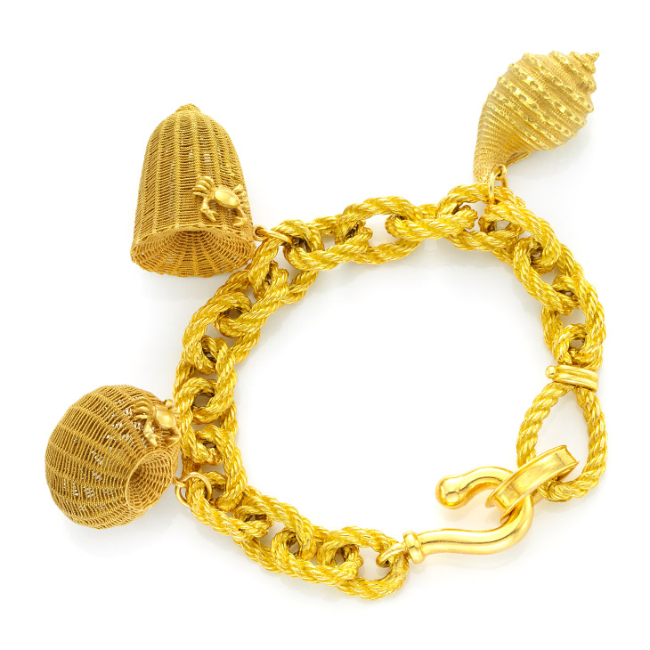FD Gallery | A Gold Charm Bracelet, circa 1960