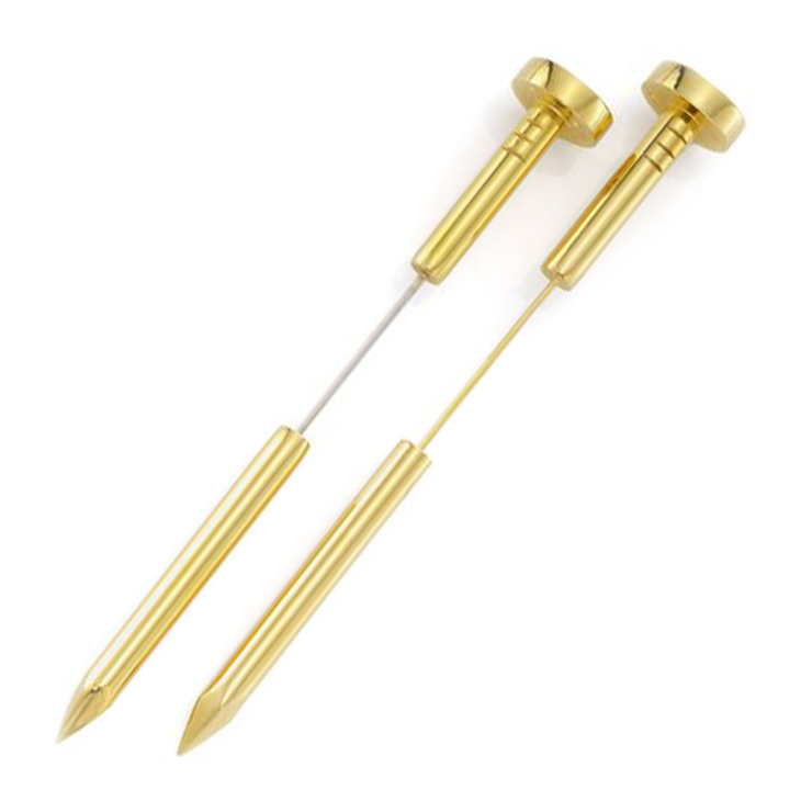 A Pair of Gold Nail Pin Brooches, by Aldo Cipullo, circa 1970