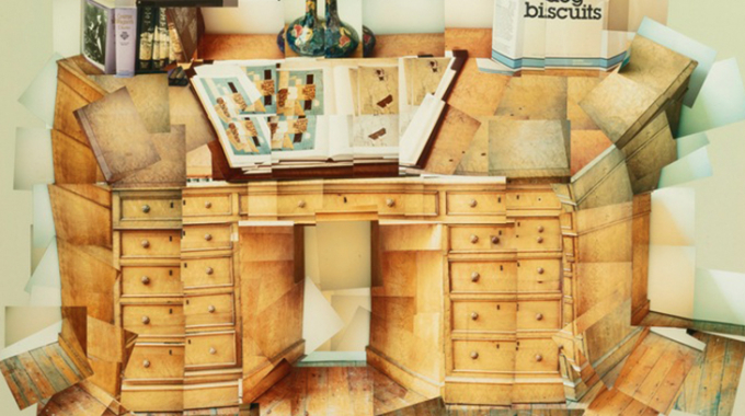 ON THE WALL | The Desk, David Hockney, 1984