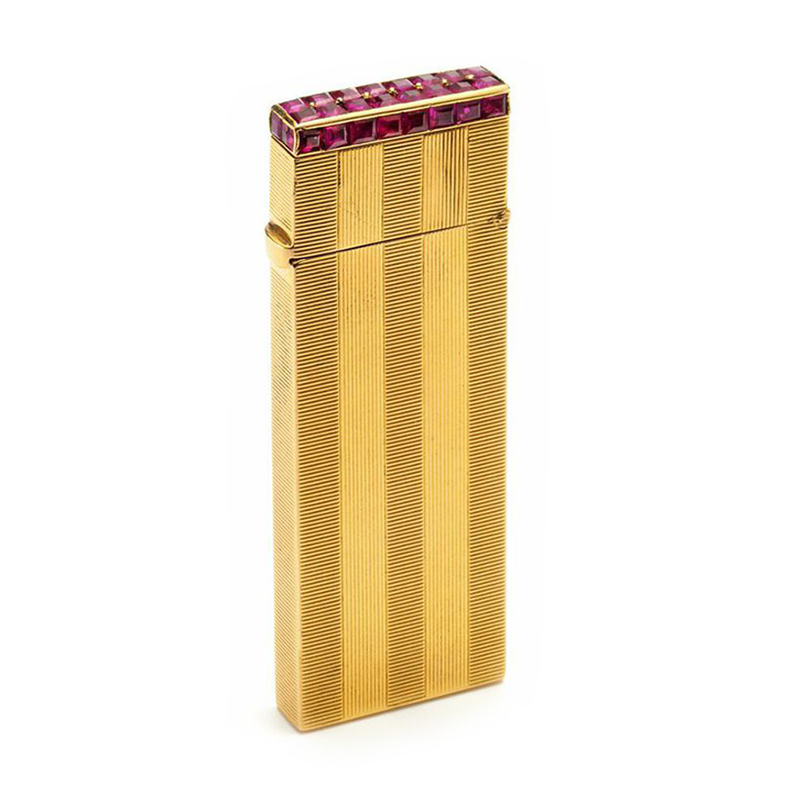 FD Gallery | A Ruby and Gold Lighter, by Van Cleef & Arpels