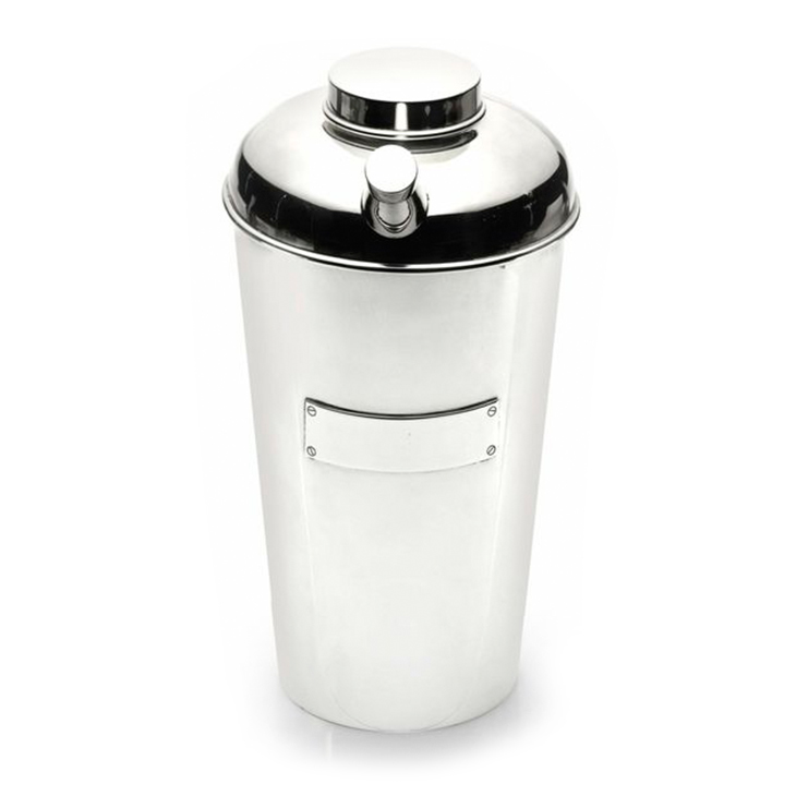 A Sterling Silver Shaker, by Cartier