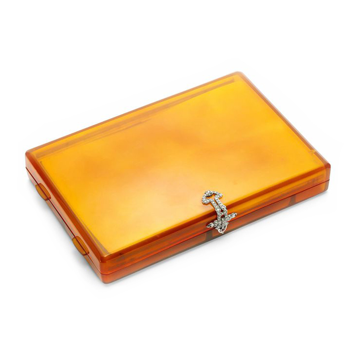 An Art Deco Bakelite and Diamond Vanity Case, circa 1920