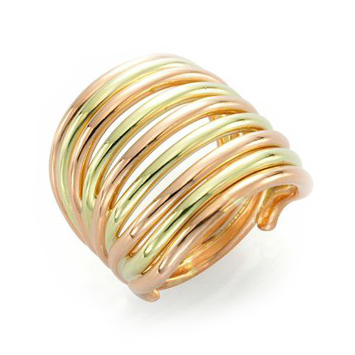 FD Gallery | A Bi-colored Gold Band Ring, by Cartier, circa 1970