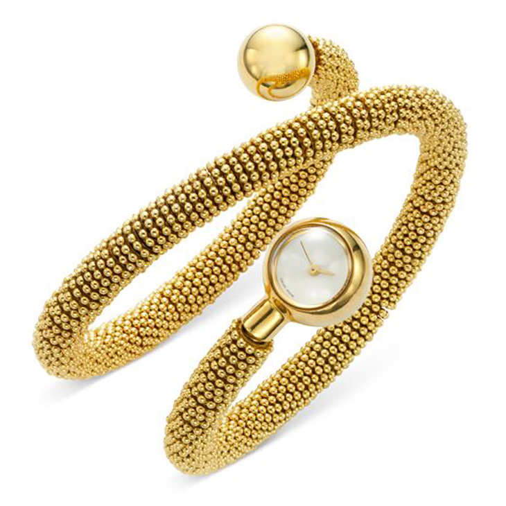 A Gold ' Couscous' Bracelet Watch, by Van Cleef & Arpels, circa 2000
