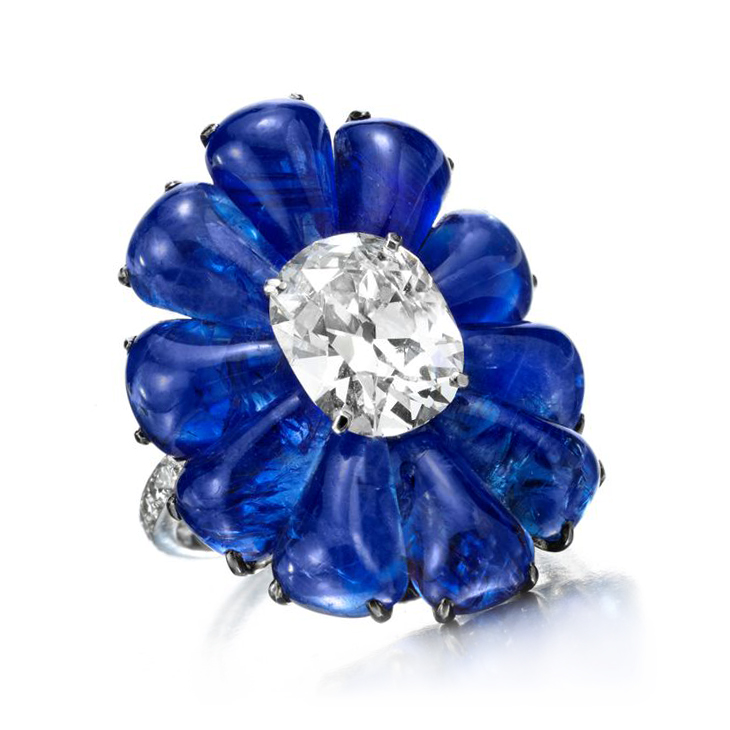 A Sapphire and Diamond Ring, by BHAGAT