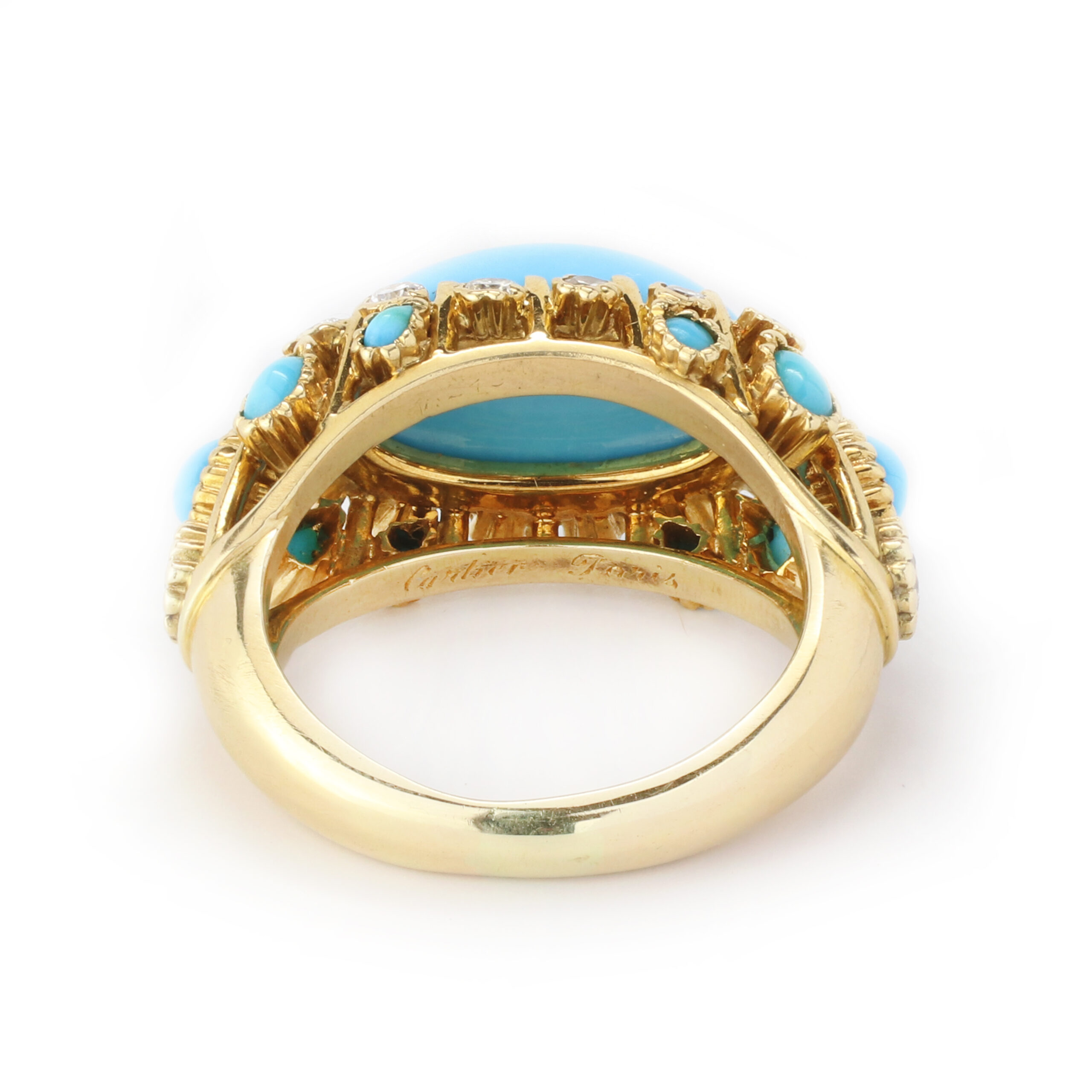 Cartier discount turquoise ring