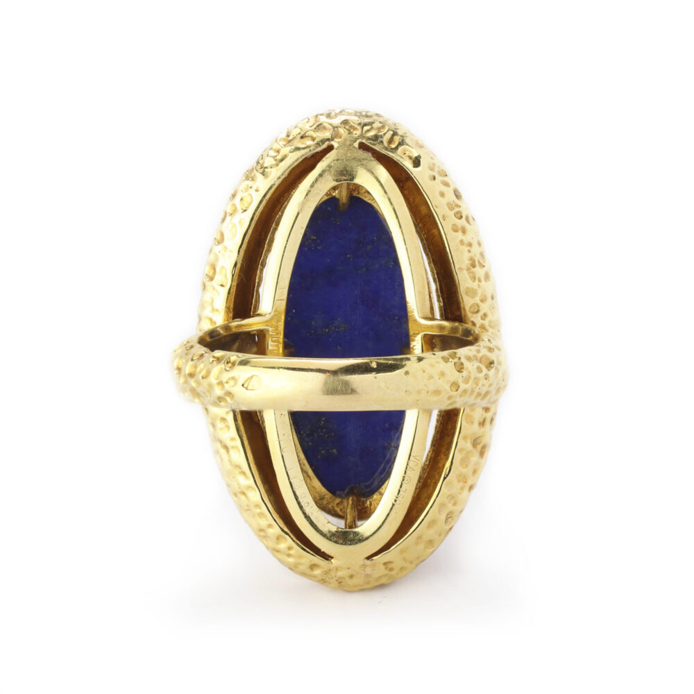 Van Cleef & Arpels Lapis Lazuli and Gold Ring