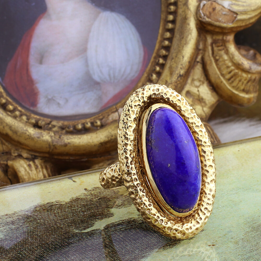 Van Cleef & Arpels Lapis Lazuli and Gold Ring