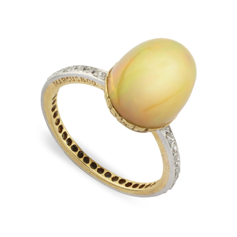 Marcus & Co. Opal and Diamond Ring