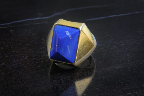 Boucheron Lapis Lazuli And Gold Ring