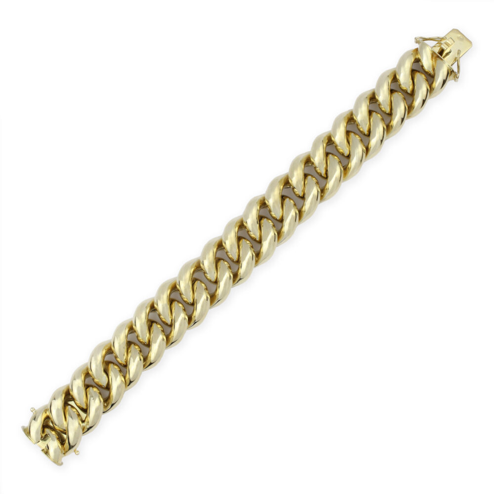 A Gold Link Bracelet