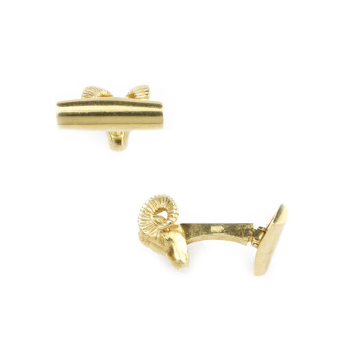 David Webb Sculpted Gold cufflinks