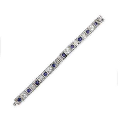 Cartier Sapphire and Diamond Bracelet Price on Request FD Gallery