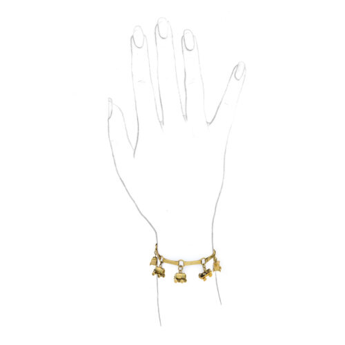 Boucheron Train Motif Gold Charm Bracelet