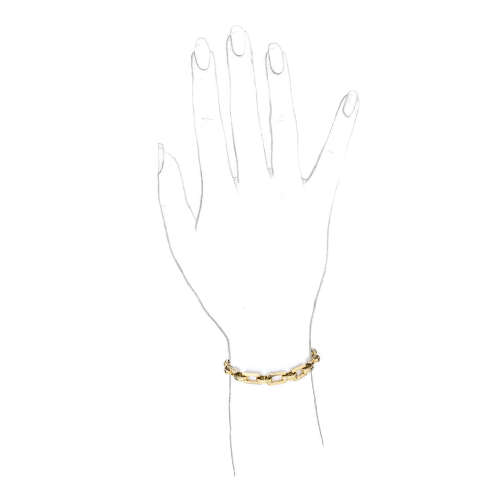 Van Cleef & Arpels Gold Link Bracelet