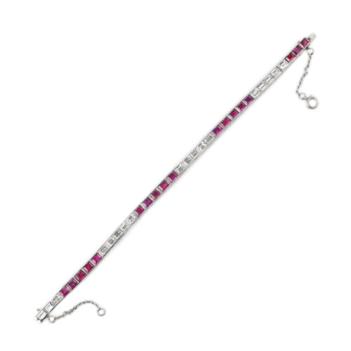 Ruby and Diamond Bracelet