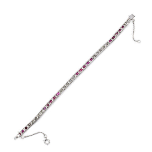 Ruby and Diamond Bracelet