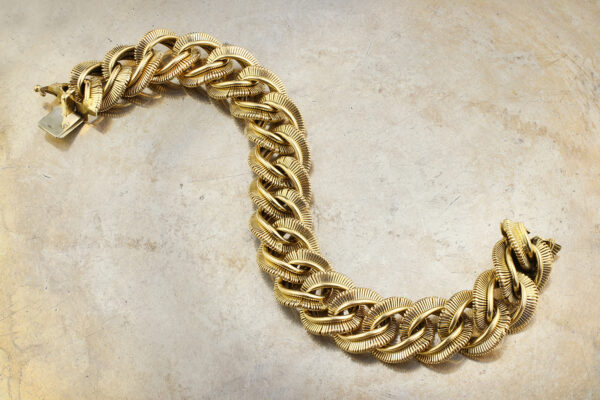 Van Cleef & Arpels Georges L’Enfant Gold Link Bracelet