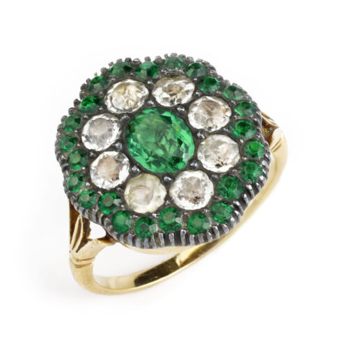 Antique Gold and Paste Ring
