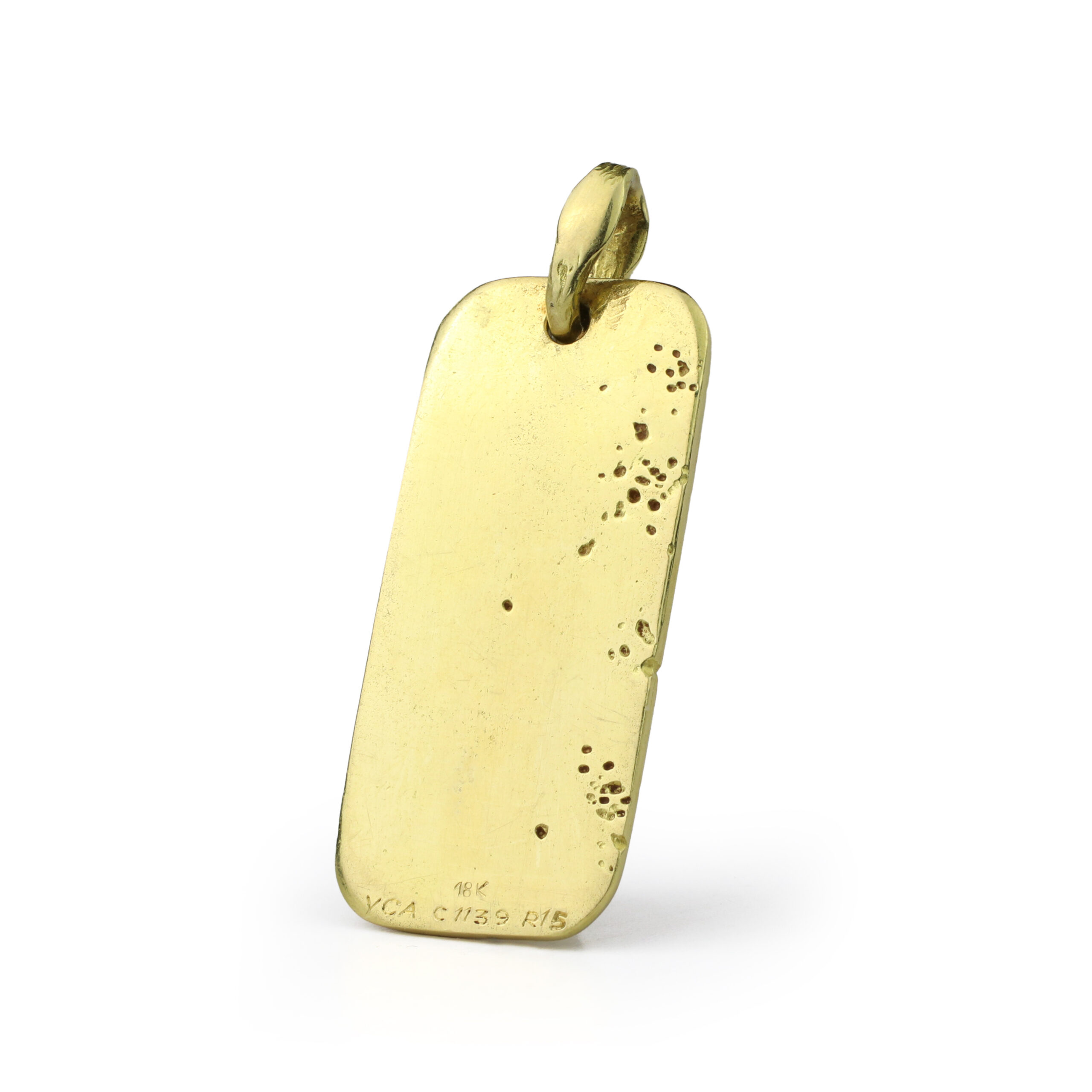 Van Cleef & Arpels Gold Zodiac Cancer Pendant