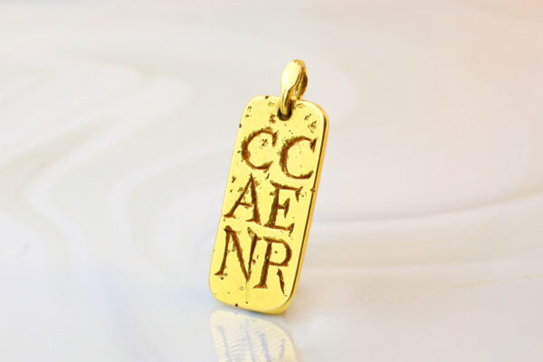 Van Cleef & Arpels Gold Zodiac Cancer Pendant