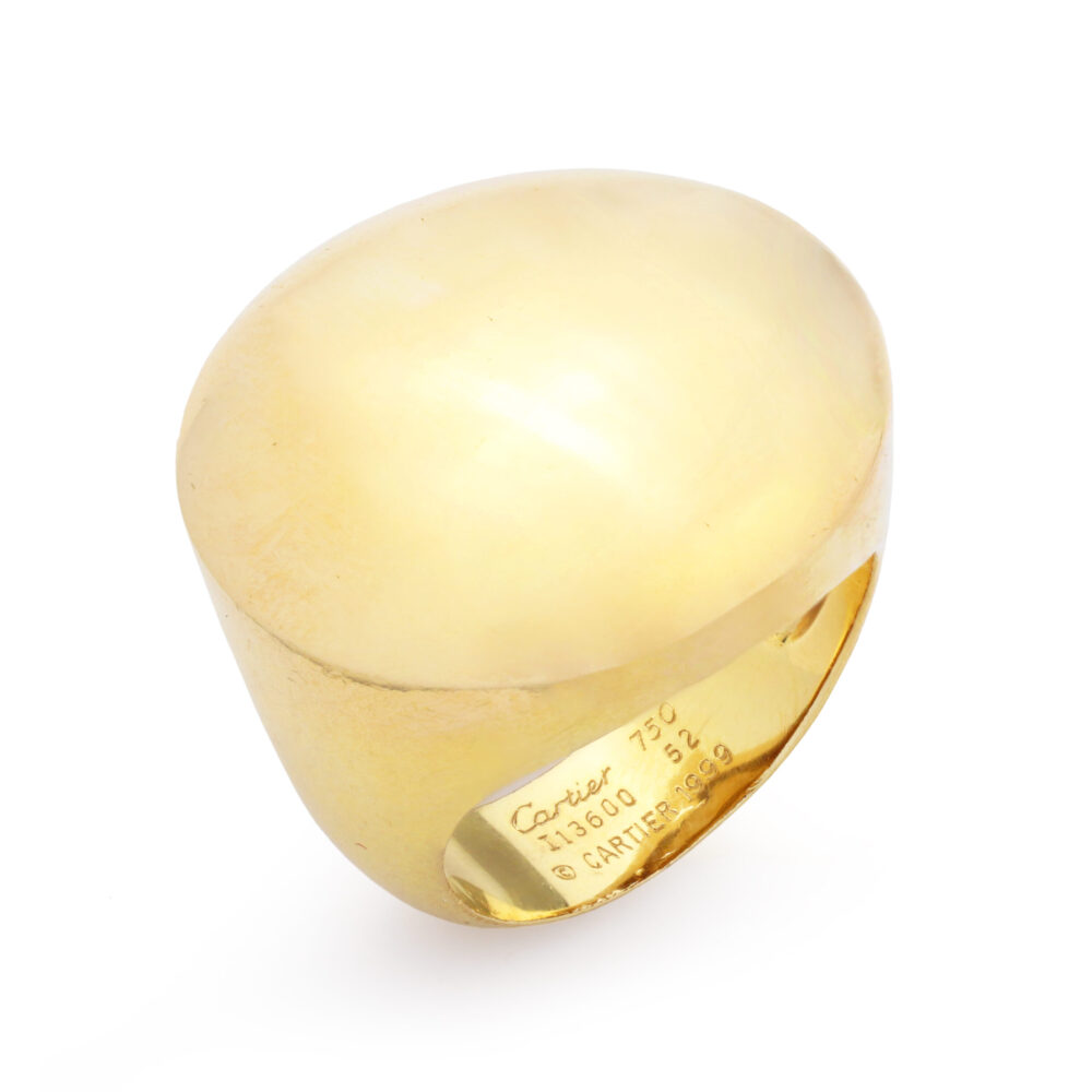 Cartier Gold Dome Ring