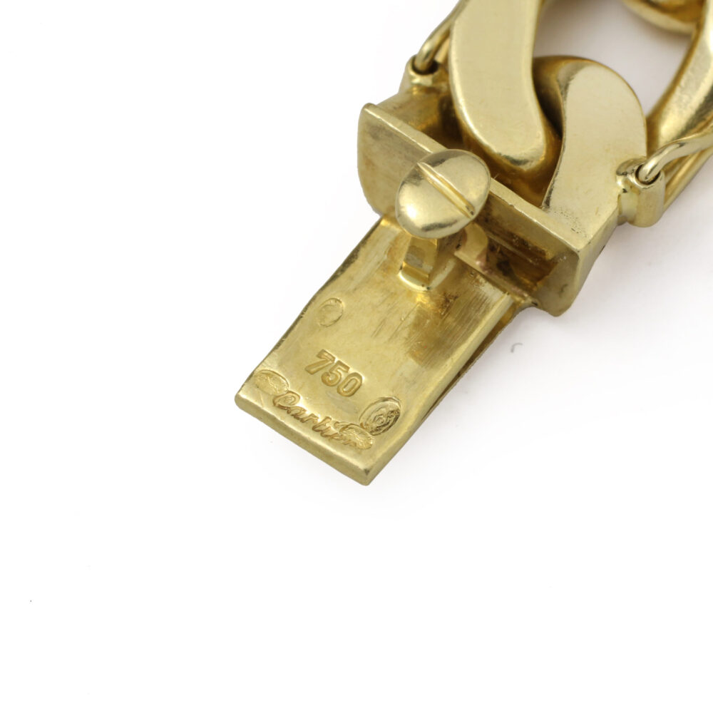 Cartier Gold Link Bracelet