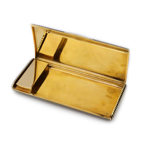 Cartier, Gold and Diamond Set Platinum Cigarette Case - FD Gallery