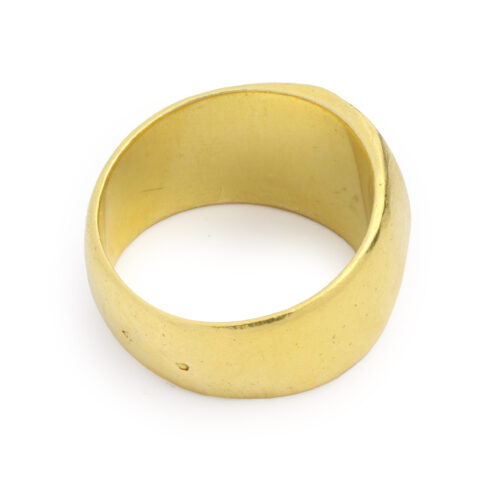 Antique Gold Signet Band Ring