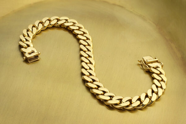 French Gold Link Bracelet
