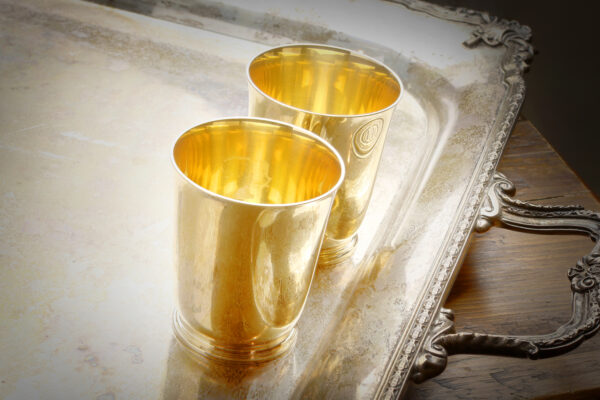 Tiffany & Co. Pair Of Gold Cups