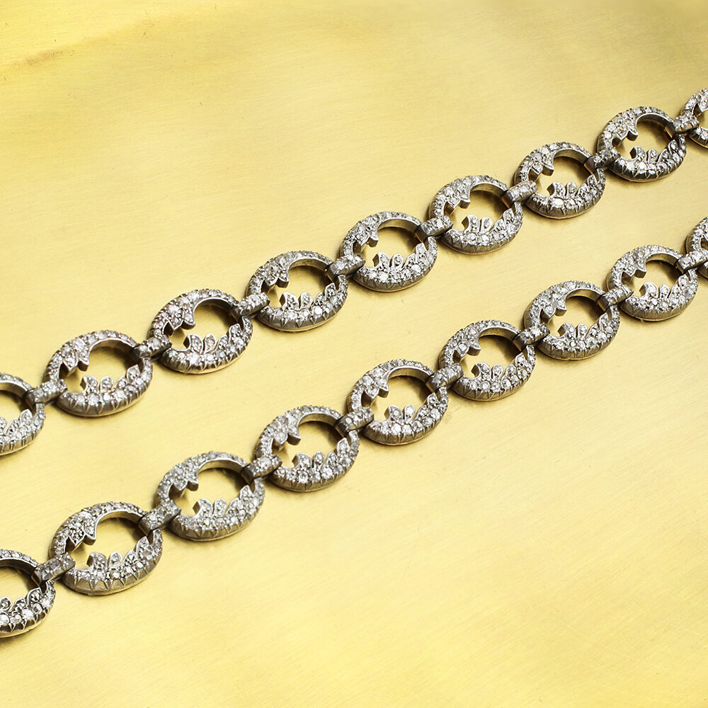 Antique Diamond Set Bracelets