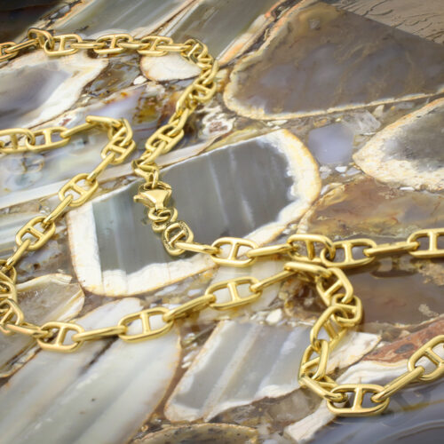 Cartier Gold Chain Long Necklace