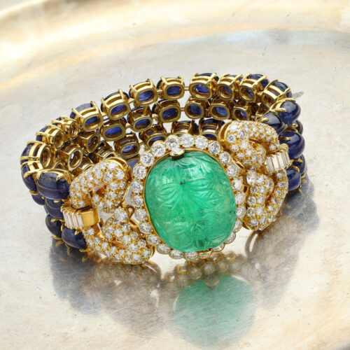 Van cleef emerald on sale ring