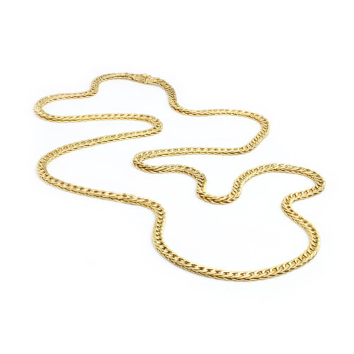Bulgari Gold Chain Long Necklace