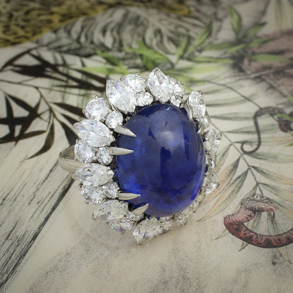 Bulgari Ceylon Sapphire and Diamond Ring