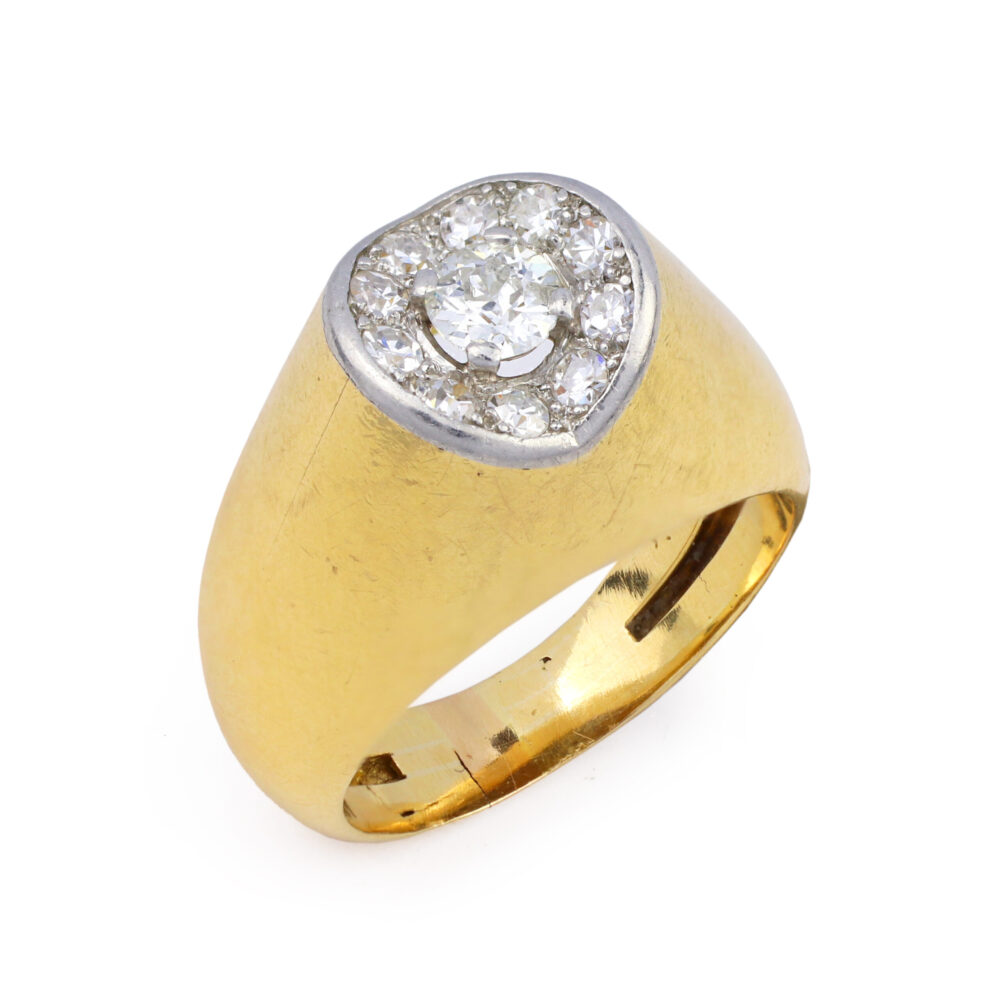 Cartier Diamond and Gold Ring