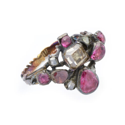 Antique Ruby and Diamond Ring