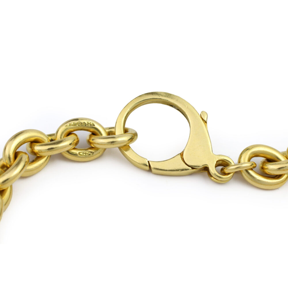 Bulgari Gold Chain Bracelet