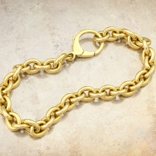 Bulgari Gold Chain Bracelet